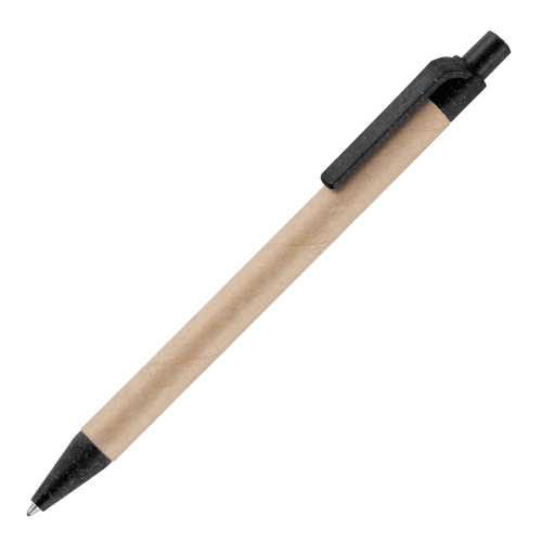 Ayr-Card Ball Pen With Wheat Trim